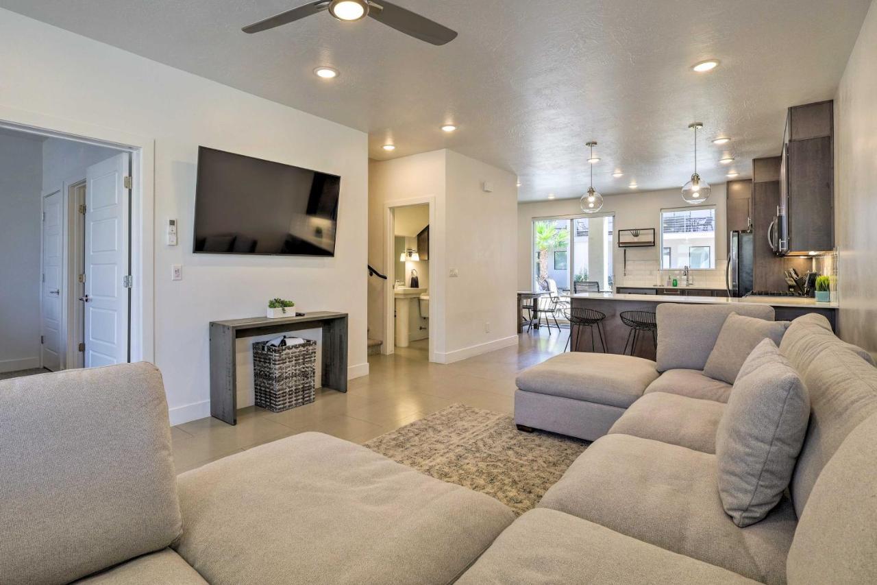 Sunny Resort Townhome And Balcony And Pool Access St. George Luaran gambar